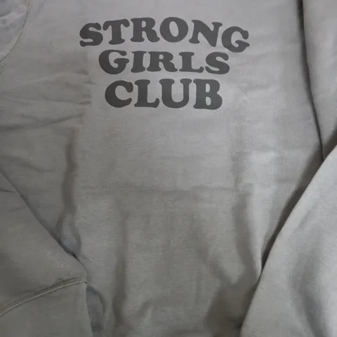YOU ARE THE CLUB STRONG GIRL CLUB JUMPER - XL