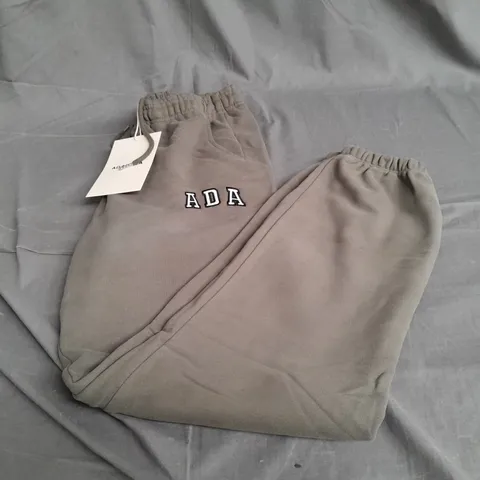 ADANOLA ADA SWEATPANTS OLIVE GREEN SMALL 