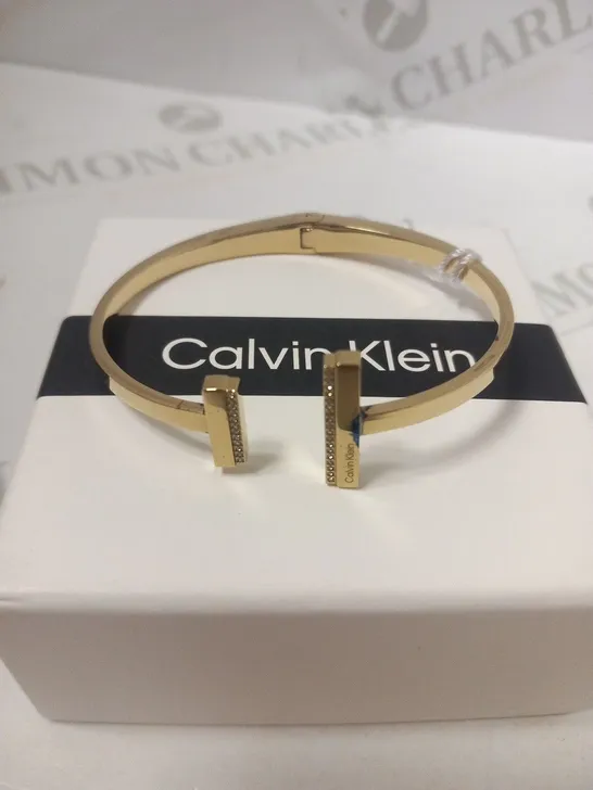 BOXED CALVIN KLEIN MINIMAL LINEAR LADIES BRACELET