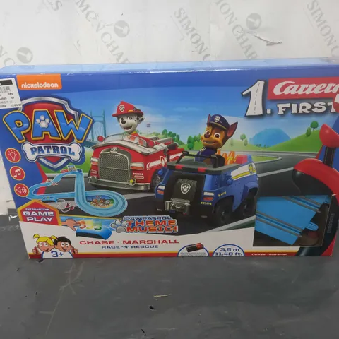 PAW PATROL CHASE + MARSHALL RACE N RESCUE 