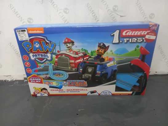 PAW PATROL CHASE + MARSHALL RACE N RESCUE 