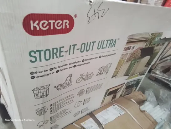 BOXED KETER STORE-IT-OUT ULTRA XXL 70cu ft