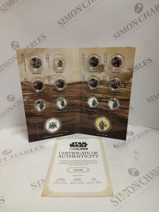 STARWARS THE MANDALORIAN OFFICIAL COLLECTORS COIN PACK 