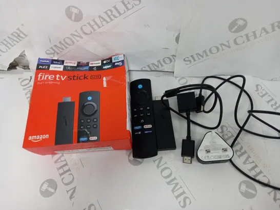 BOXED AMAZON FIRE TV STICK LITE