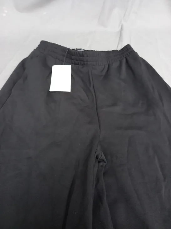 ZARA BAGGY BLACK JOGGERS - MEDIUM