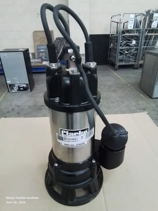 UNBOXED CLARKE PUMP - HSEC651A RRP £249