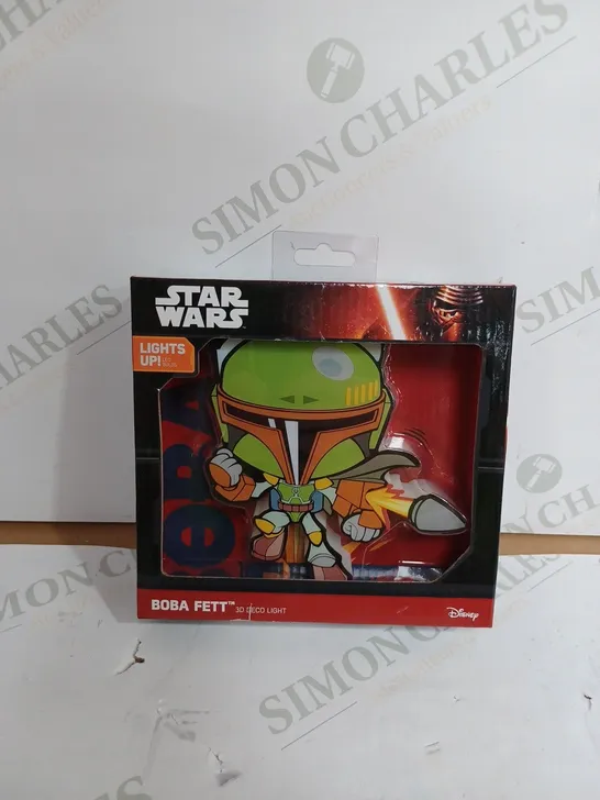 STAR WARS LIGHT UP BOBA FETT