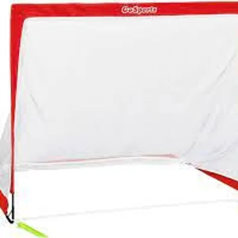 BOXED GO SPORTS 4 FT FOLDABLE POP UP SOCCER GOAL SET OF 2