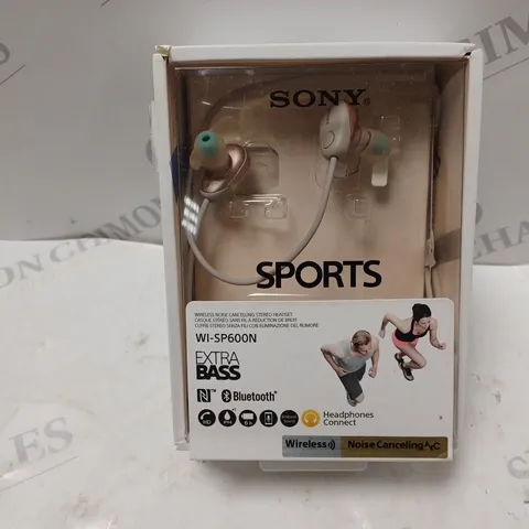 BOXED SONY WI-SP600N EXTRA BASS EARPHONES