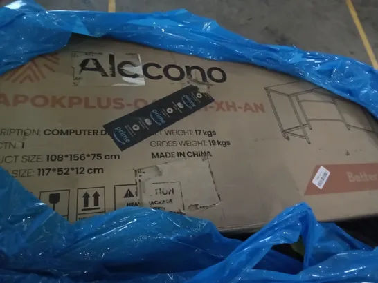 PALLET OF ASSORTED ITEMS INCLUDING ALECONO COMPUTER DESK, MASTER CANOPY COMPACT CANOPY, AIR PURIFIER 