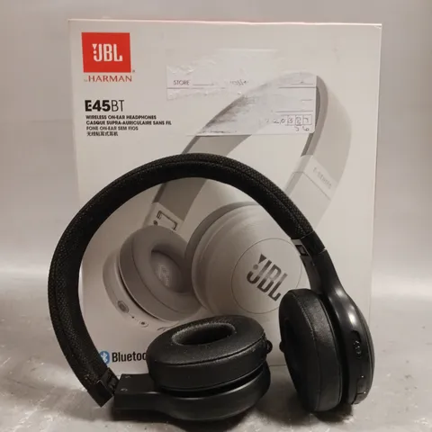 BOXED JBL E45BT WIRELESS HEADPHONES IN BLACK 