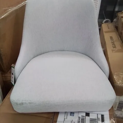 BOXED PAIR OF FABRIC UPHOLSTERED SIDE/DINING CHAIRS