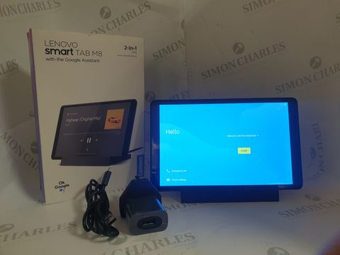 BOXED LENOVO SMART TAB M8 32GB ANDORID TABLET (LTE) - IRON GREY