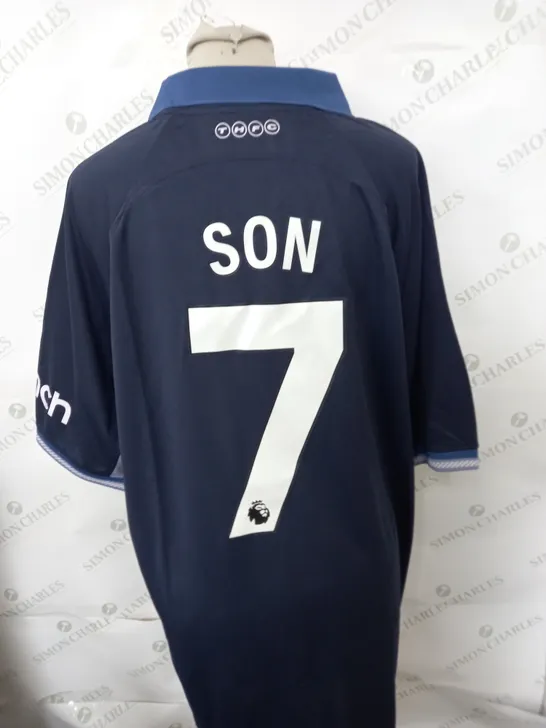 TOTTENHAM HOTSPUR AWAY SHIRT WITH SON 7 SIZE 4XL