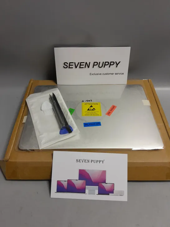 UNBOXED SEVEN PUPPY MACBOOK COVER 
