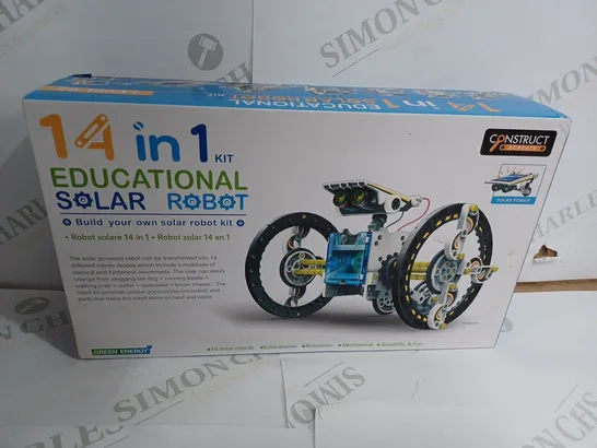 14 IN 1 EDUCATIONAL SOLAR ROBOT 