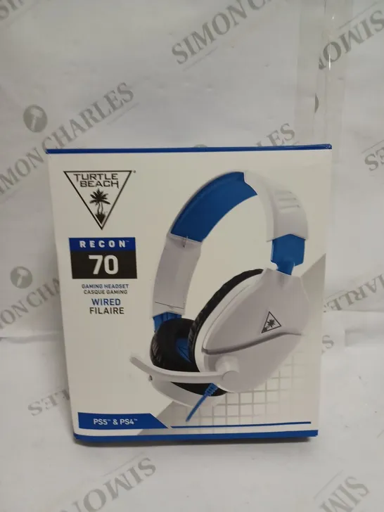 TURTLE BEACH RECON 70 WIRED PS4 & PS5 GAMING HEADSET 