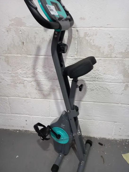 DAVINA FITNESS FOLDING MAGNETIC EXERCISE BIKE - MINT - COLLECTION ONLY