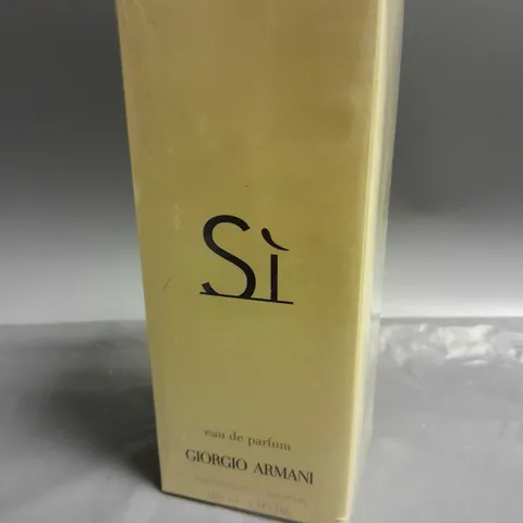 BOXED AND SEALED GIORGIO ARMANI SI EAU DE PARFUM 100ML