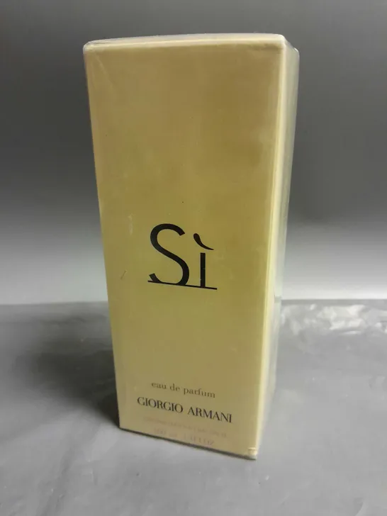 BOXED AND SEALED GIORGIO ARMANI SI EAU DE PARFUM 100ML