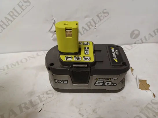 RYOBI RB18L50 ONE+ LITHIUM+ 5.0AH BATTERY