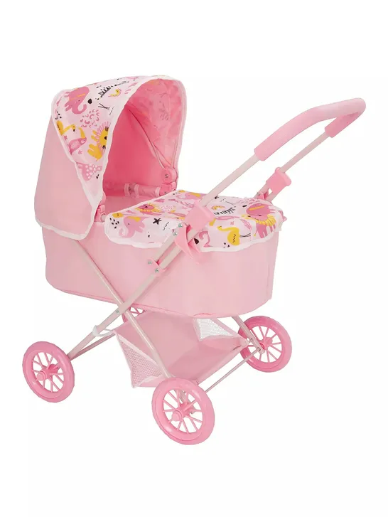 BOO JUNIOR PRAM & BAG IN PINK