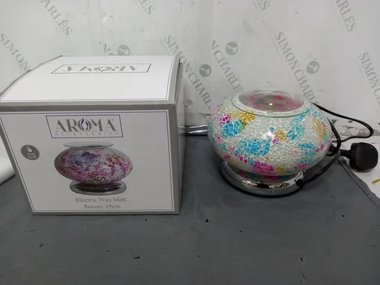 BOXED AROMA ACCESSORIES ELECTRIC WAX MELT - BURNER4 19CM 