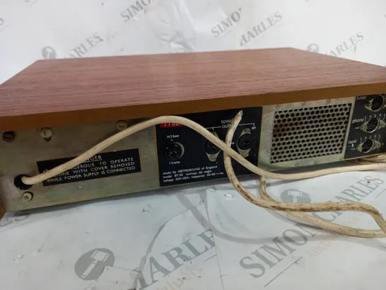 METROSOUND ST 20 VINTAGE STEREO AMPLIFIER