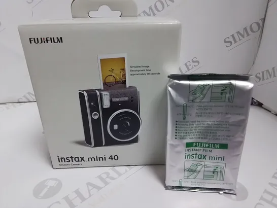 FUJIFILM INSTAX MINI 40 INSTANT CAMERA  RRP £137.99