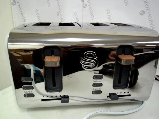 SWAN ST14620WHTN, 4 SLICE NORDIC TOASTER