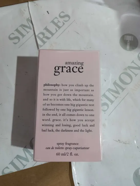 Philosophy Amazing Grace Eau de Toilette 60ml Spray