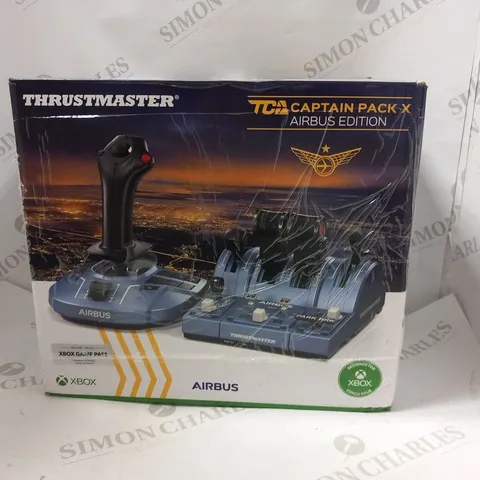 BOXED THRUSTMASTER TC CAPTAIN PACK X AIRBUS EDITION FOR XBOX