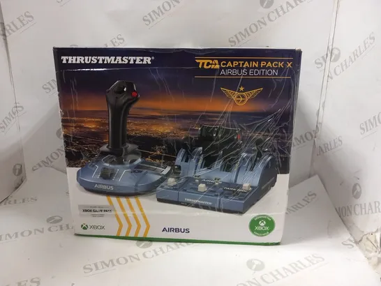 BOXED THRUSTMASTER TC CAPTAIN PACK X AIRBUS EDITION FOR XBOX