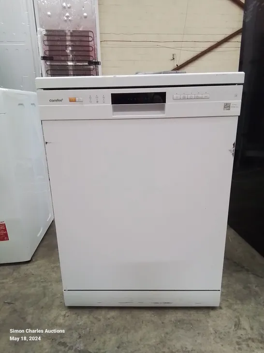 COMFEE' SLIMLINE FREESTANDING DISHWASHER FD934B-W - WHITE COLLECTION ONLY 