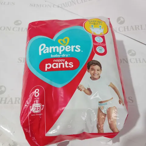 PACK OF PAMPERS BABY-DRY NAPPY PANTS 