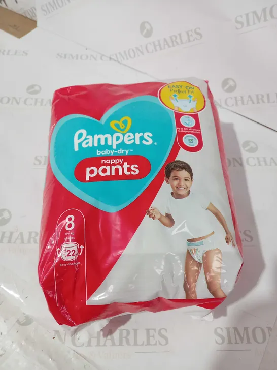 PACK OF PAMPERS BABY-DRY NAPPY PANTS 