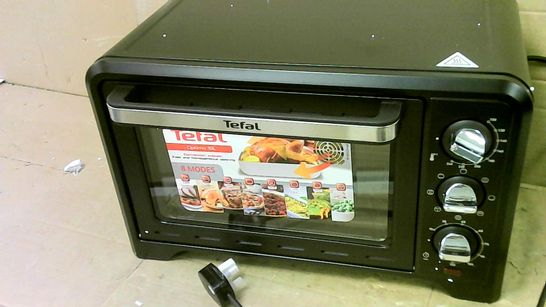 TEFAL OF445840 OPTIMO MINI OVEN, 19 L CAPACITY, WITH ROTISSERIE, STAINLESS STEEL, BLACK