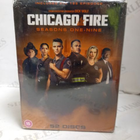 SEALED CHICAGO FIRE SEASONS 1-9 52 DISC DVD BOX SET
