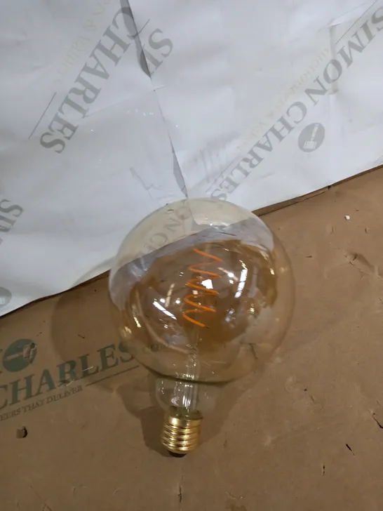 JOHN LEWIS GOLD LIGHBULB