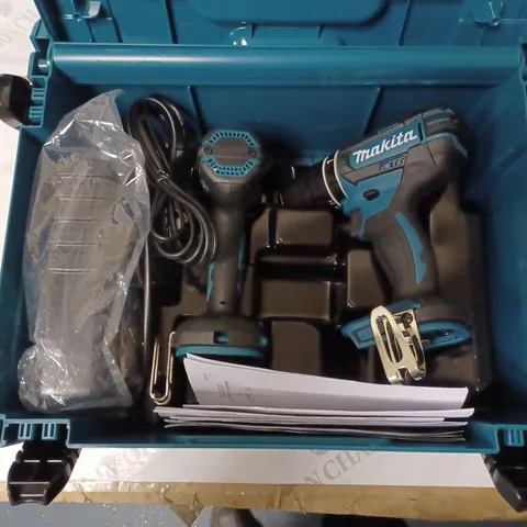 MAKITA 18V LXT COMBI DRILL & IMPACT DRIVER SET