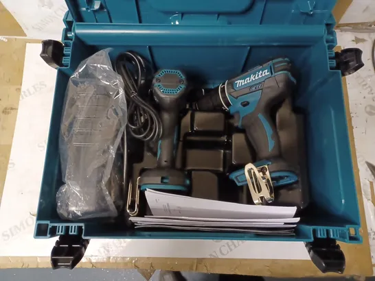 MAKITA 18V LXT COMBI DRILL & IMPACT DRIVER SET RRP £379.99