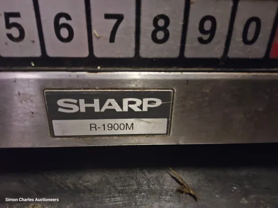 SHARP COMMERCIAL MICROWAVE R-1900M