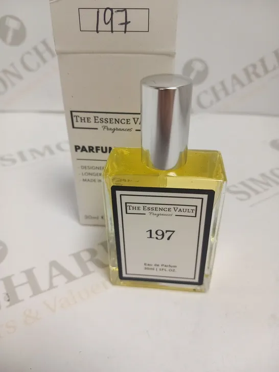 BOXED THE ESSENCE VAULT FRAGRANCES PARFUM NO 197 30ML