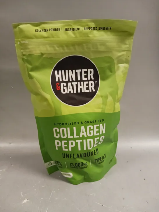 SEALED HUNTER & GATHER COLLAGEN PEPTIDES - UNFLAVOURED - 400G 