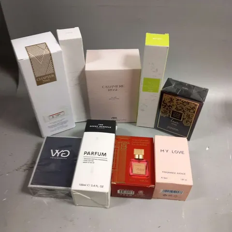 APPROXIMATELY 10 ASSORTED BOXED FRAGRANCES TO INCLUDE; ZARA, AVON AND THE SCENT RESERVE