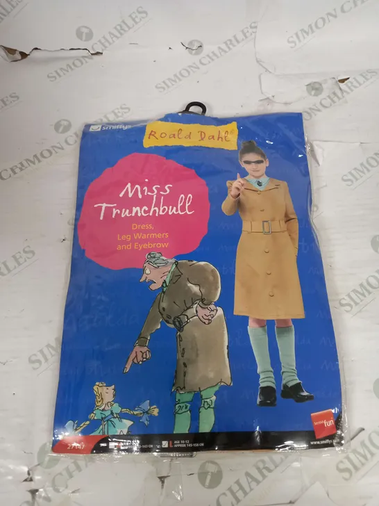 SMIFFYS MISS TRUNCHBULL COSTUME - AGES 7-9 YEARS