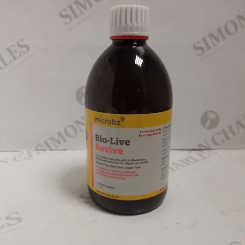 MICROBZ BIO-LIVE REVIVE FOOD SUPPLEMENT