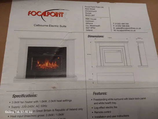 BOXED FOCALPOINT CALBOURNE ELECTRIC SUITE 