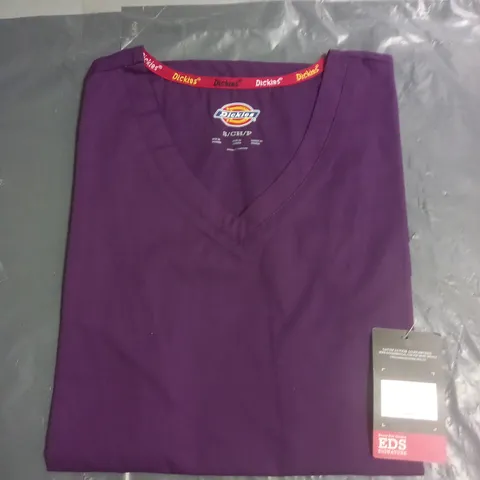 DICKIES WORKWEAR LADIES TUNIC PURPLE SIZE SMALL