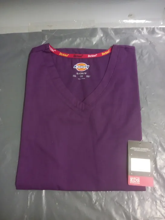 DICKIES WORKWEAR LADIES TUNIC PURPLE SIZE SMALL